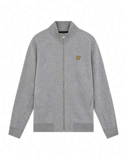 LYLE & SCOTT FELPA ZIP CAPPUCCIO UOMO