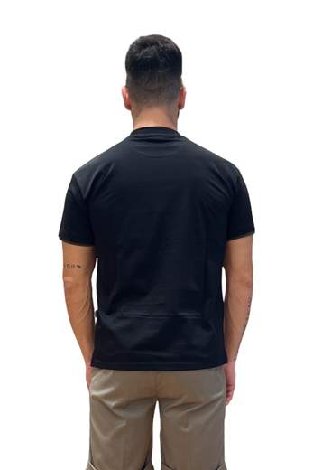 LABELROUTE T-SHIRT CON BORDINO UOMO