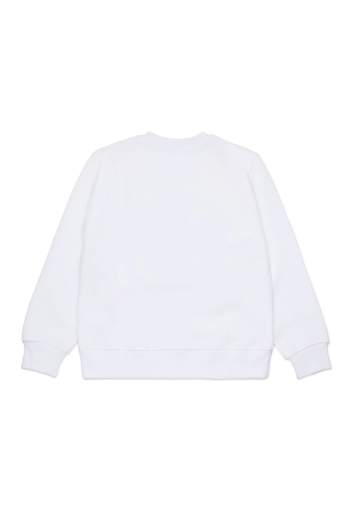DSQUARED2 KIDS FELPA GIROCOLLO UNISEX BAMBINO