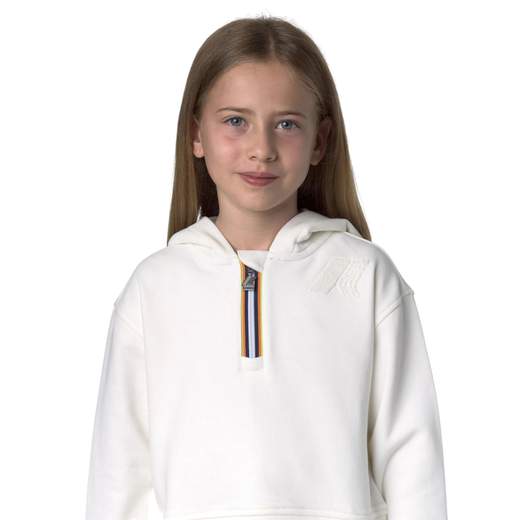 K-WAY KIDS FELPA CON CAPPUCCIO BIMBA
