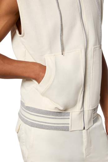 L.B.M. 1911 MAGLIA ZIP CAPPUCCIO UOMO
