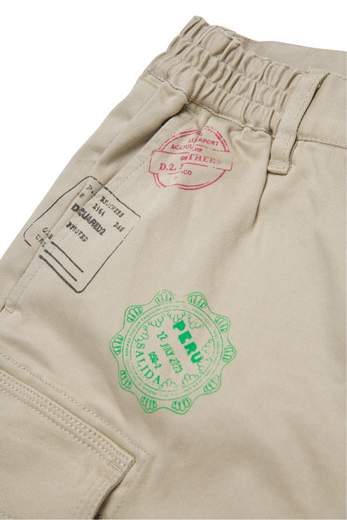 DSQUARED2 KIDS BERMUDA TASCONE BIMBO