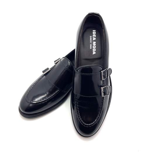 IDEA MODA MOCASSINO DOPPIA FIBBIA UOMO