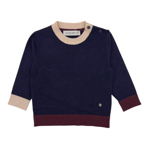 MANUEL RITZ KIDS MAGLIA GIROCOLLO NEONATO