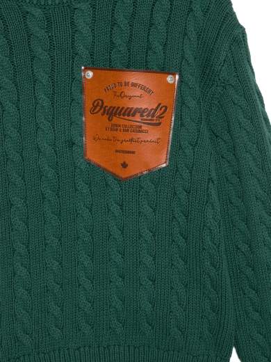DSQUARED2 KIDS MAGLIA GIROCOLLO UNISEX
