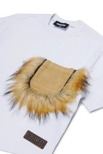 DSQUARED2 KIDS T-SHIRT M/M BIMBA/DONNA