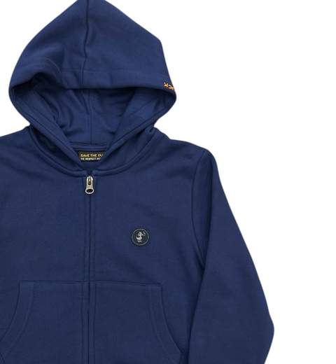 SAVE THE DUCK KIDS FELPA CON CAPPUCCIO BIMBO