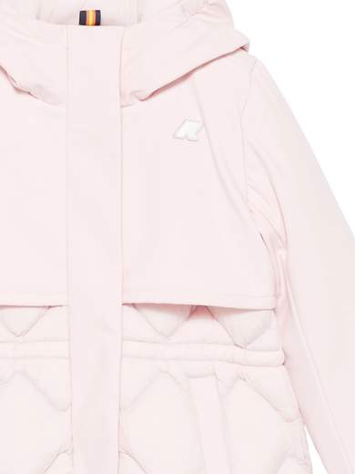 K-WAY KIDS GIUBBOTTO CAPPUCCIO BIMBA/DONNA