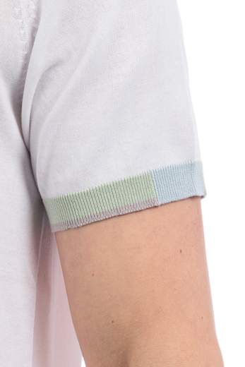 MARKUP T-SHIRT CON BORDINO UOMO