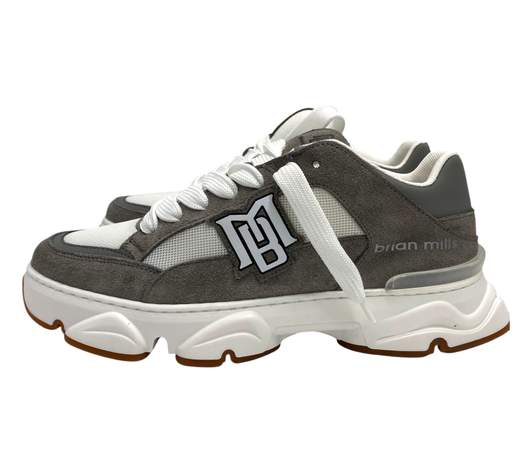 Brian Mills Sneakers Camoscio E Tessuto Tecnico 566 B