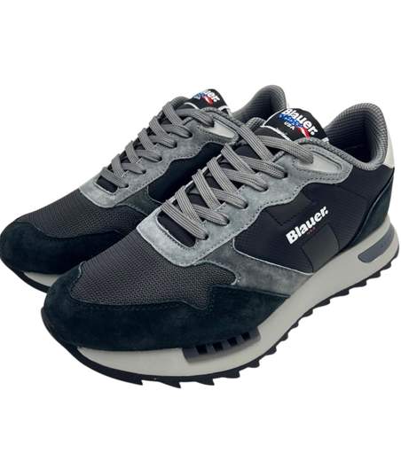 Blauer Sneakers Camoscio E Tessuto Tecnico F5RYDER01/NYN