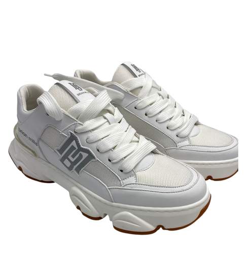 Brian Mills Sneakers Pelle E Tessuto 566