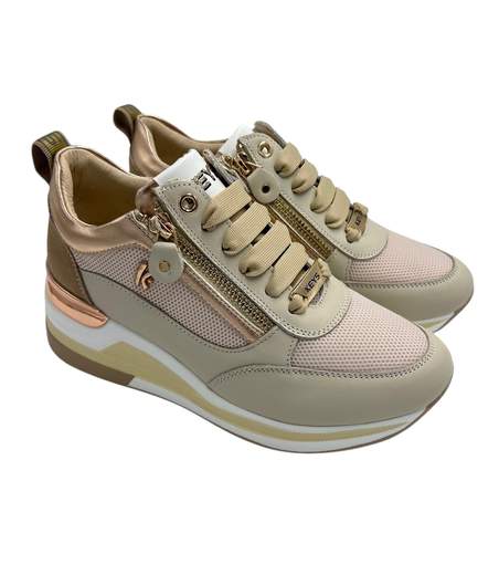 Keys Sneakers Pelle E Tessuto Tecnico K-10510