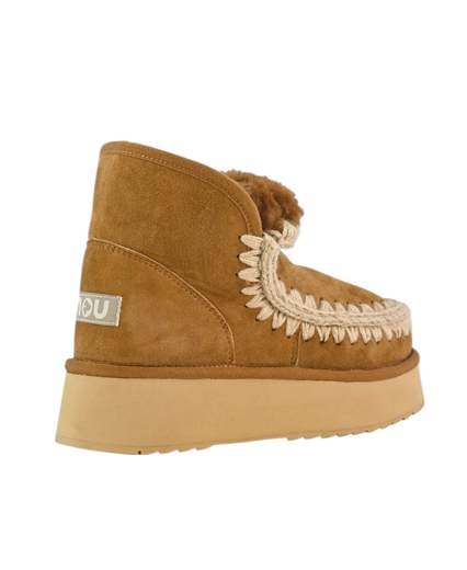 Mou Tronchetto Pelle Scamosciata MU.FW681000A MINI ESKIMO PLATFORM BOOT