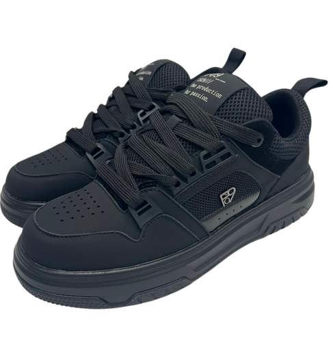 F09 Sneakers Pelle E Tessuto Tecnico MINZE