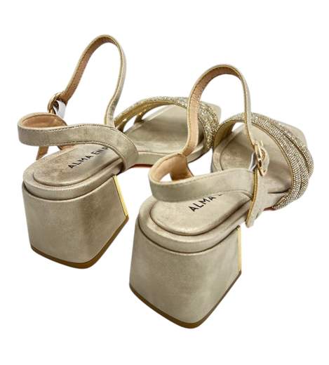 Alma En Pena Sandalo Pelle Laminata V2550945