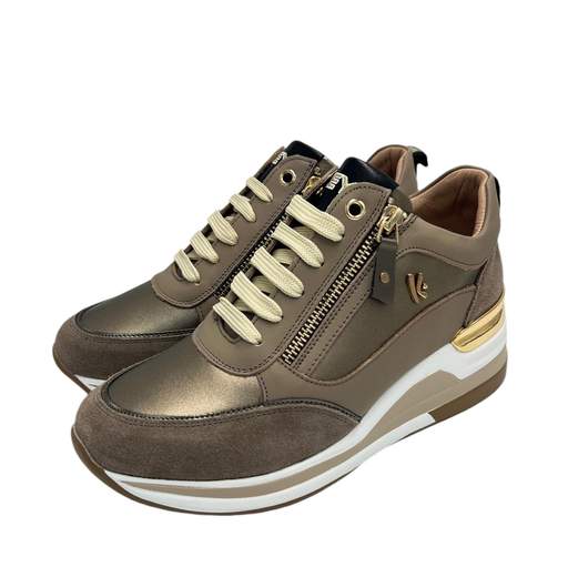 Keys Sneakers Pelle E Camoscio K-9811