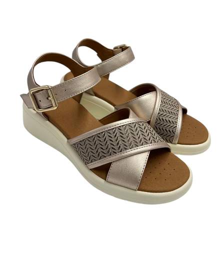 Geox Sandalo Pelle E Tessuto D550EG D MELICONIA