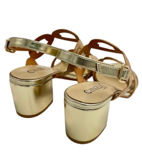 Cinzia Soft Sandalo Pelle Laminata CN2023