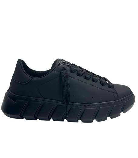 Brian Mills Sneakers Pelle 572 NERO