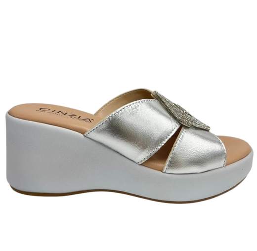 Cinzia Soft Sandalo Pelle Laminata TS61312