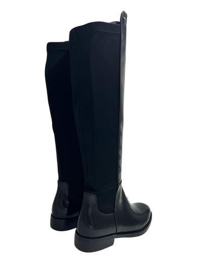 Laura Biagiotti Stivale Pelle E Tessuto Elasticizzato 8771