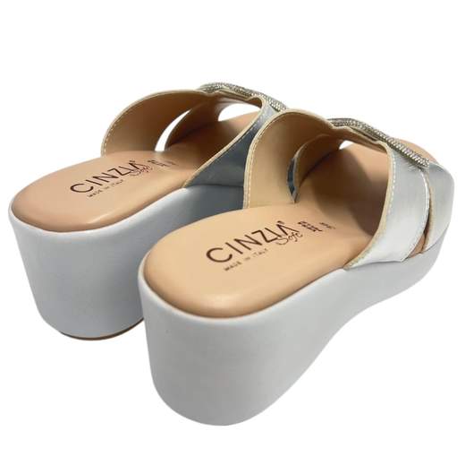 Cinzia Soft Sandalo Pelle Laminata TS61312