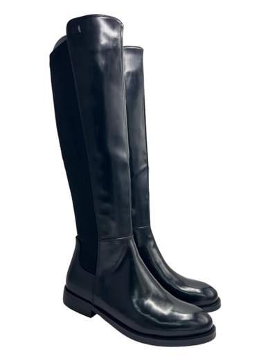 Laura Biagiotti Stivale Pelle E Tessuto Elasticizzato 8771