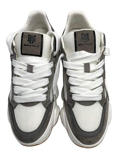 Brian Mills Sneakers Camoscio E Tessuto Tecnico 566 B
