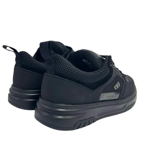F09 Sneakers Pelle E Tessuto Tecnico MINZE