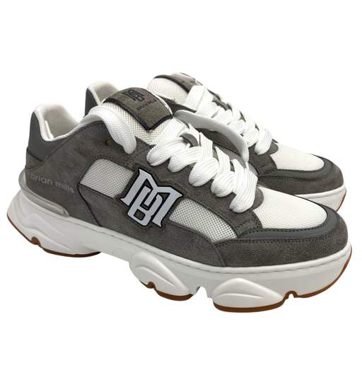 Brian Mills Sneakers Camoscio E Tessuto Tecnico 566 B