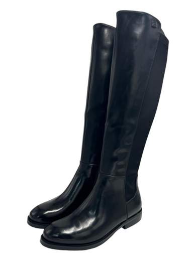 Laura Biagiotti Stivale Pelle E Tessuto Elasticizzato 8771