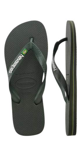 Havaianas Sandalo Gomma BRASIL LOGO
