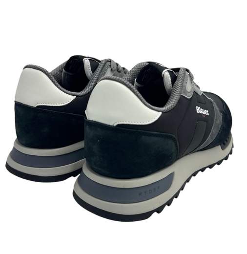 Blauer Sneakers Camoscio E Tessuto Tecnico F5RYDER01/NYN