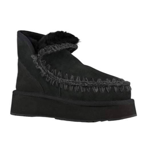 Mou Tronchetto Pelle Scamosciata MU.FW681000A MINI ESKIMO PLATFORM BOOT