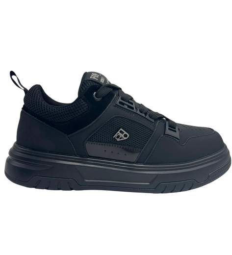 F09 Sneakers Pelle E Tessuto Tecnico MINZE