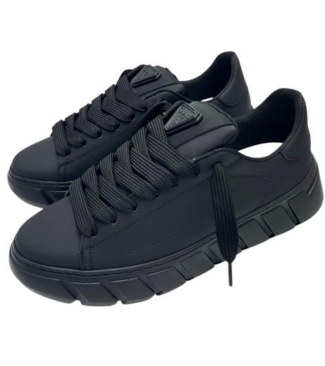 Brian Mills Sneakers Pelle 572 NERO