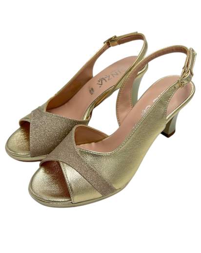 Cinzia Soft Sandalo Pelle Laminata DM2561