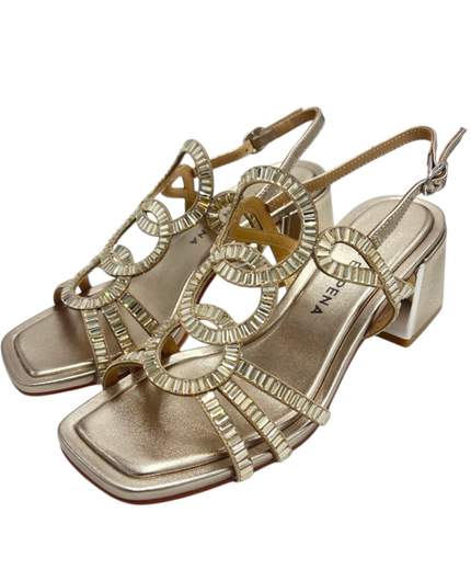 Alma En Pena Sandalo Pelle Laminata V250969