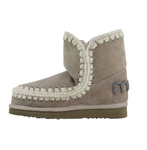 Mou Tronchetto Pelle Scamosciata MU.FW101050A ESKIMO 18 GLITTER LOGO