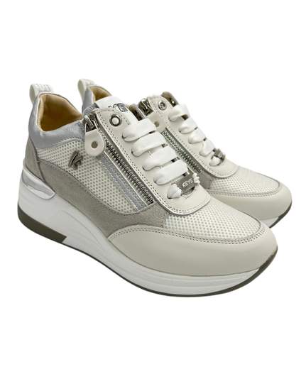 Keys Sneakers Pelle E Tessuto Tecnico K-10510
