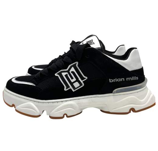 Brian Mills Sneakers Camoscio E Tessuto Tecnico 566 B