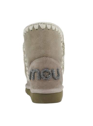 Mou Tronchetto Pelle Scamosciata MU.FW101050A ESKIMO 18 GLITTER LOGO