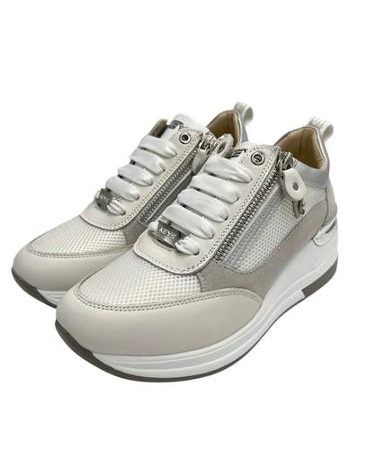 Keys Sneakers Pelle E Tessuto Tecnico K-10510