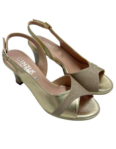 Cinzia Soft Sandalo Pelle Laminata DM2561