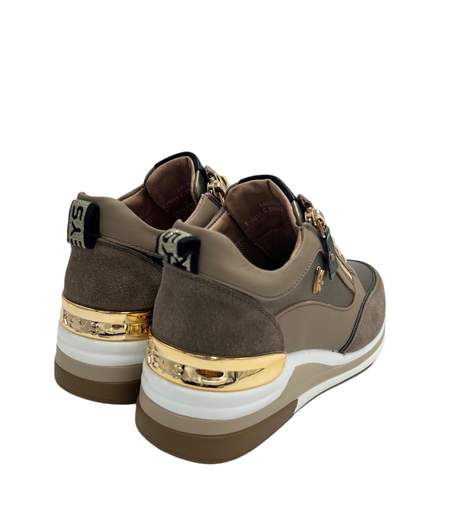 Keys Sneakers Pelle E Camoscio K-9811