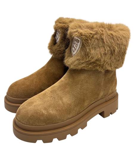 Blauer Tronchetto Camoscio F5KIMMEL10/SUE