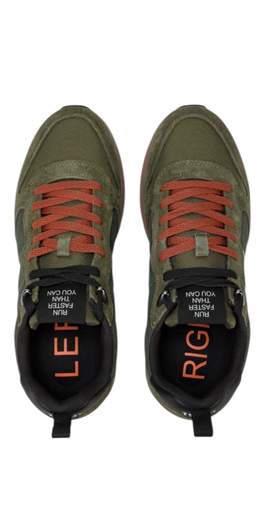 Sun 68 Sneakers Camoscio E Tessuto Tecnico Z45104 TOM SNAKE