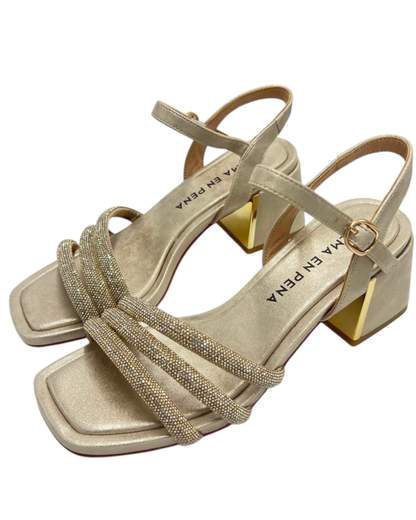 Alma En Pena Sandalo Pelle Laminata V2550945