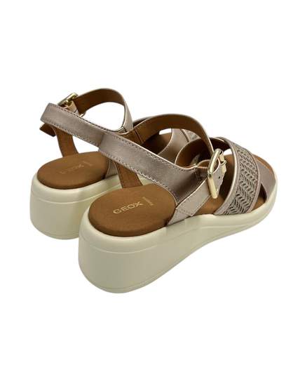 Geox Sandalo Pelle E Tessuto D550EG D MELICONIA